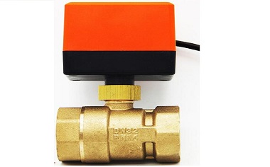 断电自动复位常闭DC24V常开电动球阀TV50