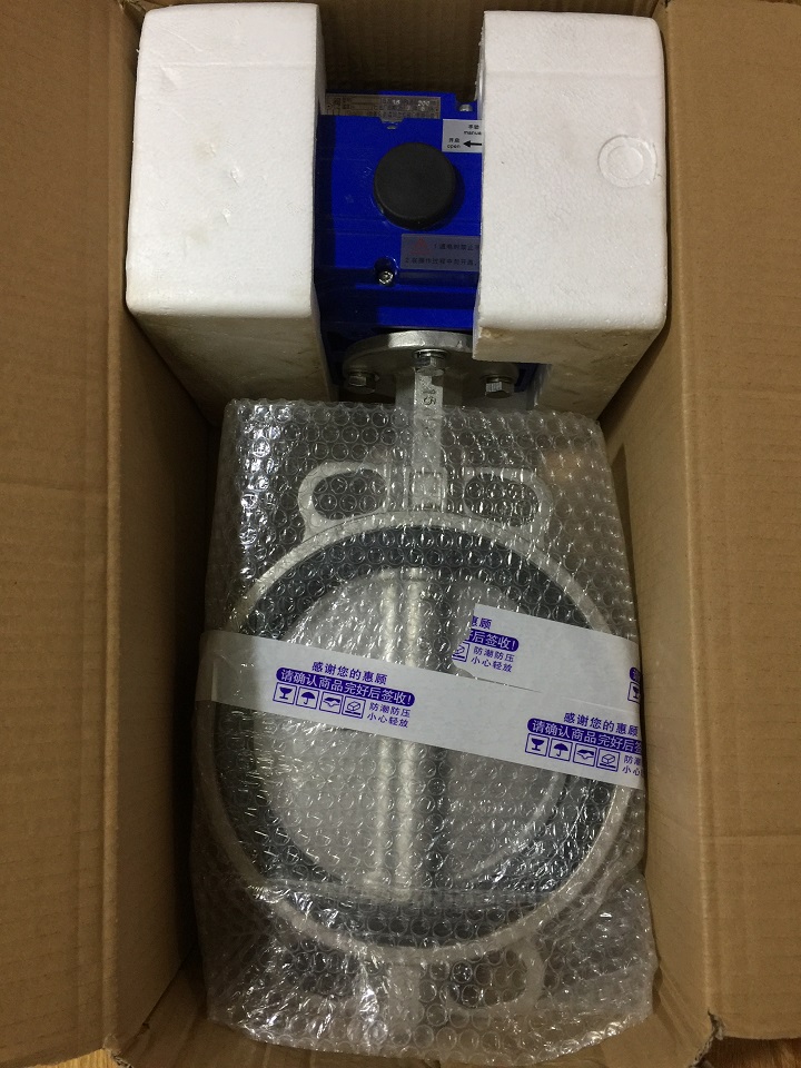 电动全不锈钢软密封对夹蝶阀D971XP