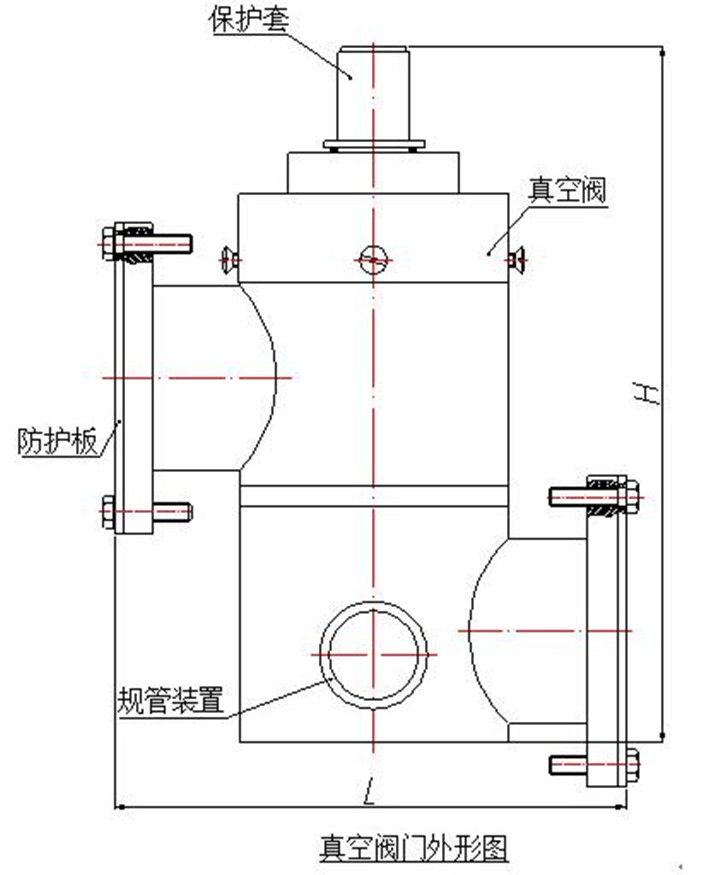 贮罐抽真超高真空阀门ZK-30WA-1