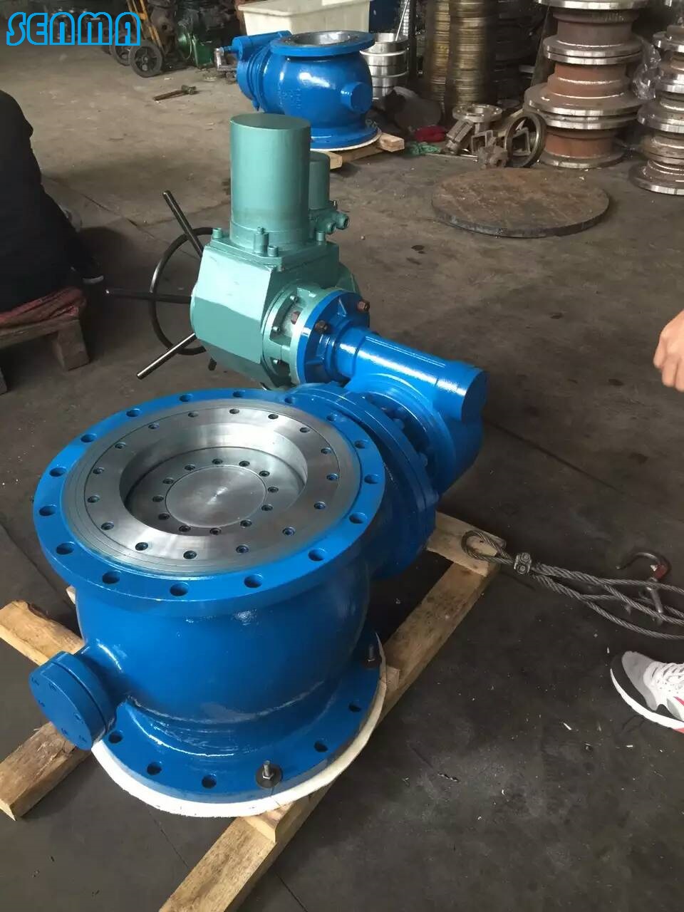 电动偏心半球阀PQ940Y图片 电动偏心半球阀PQ940Y图片