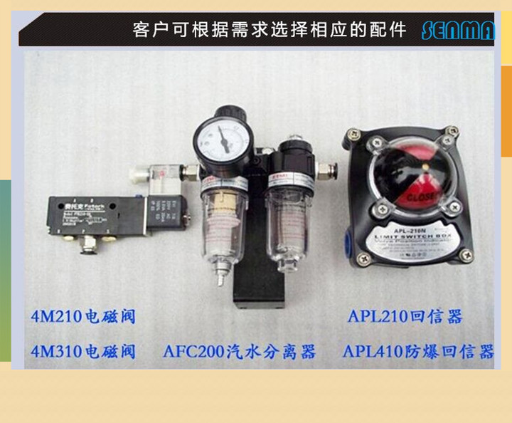 气动三通内螺纹球阀Q615F图片