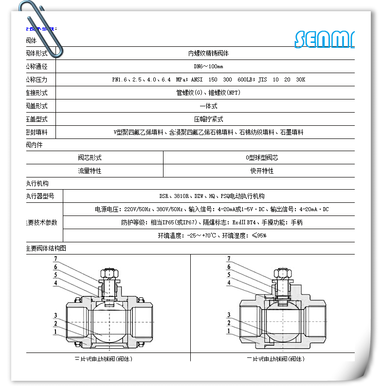 车用24V无线遥控丝口球阀YKQF16P