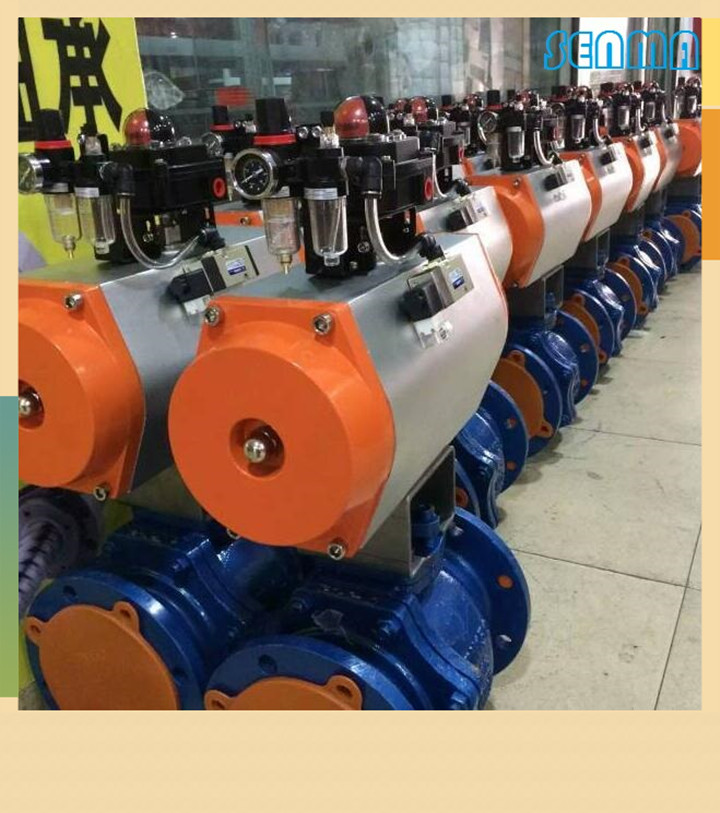 气动衬氟法兰球阀Q641F46图片
