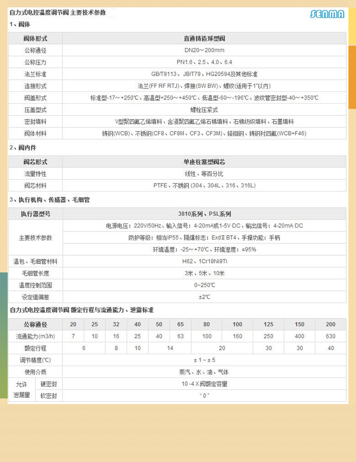 电动型自立式温度调节阀ZZWPE 图片 电动型自立式温度调节阀ZZWPE 图片